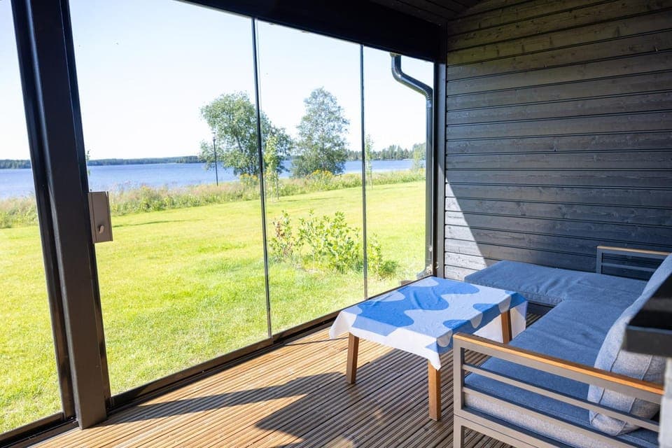 Patio, Day, Natural landscape, View (from property/room), Seating area, Lake view