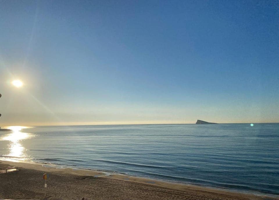 Beach, Sea view, Sunrise