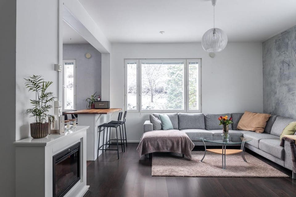 Living room, Seating area, Dining area, Bedroom