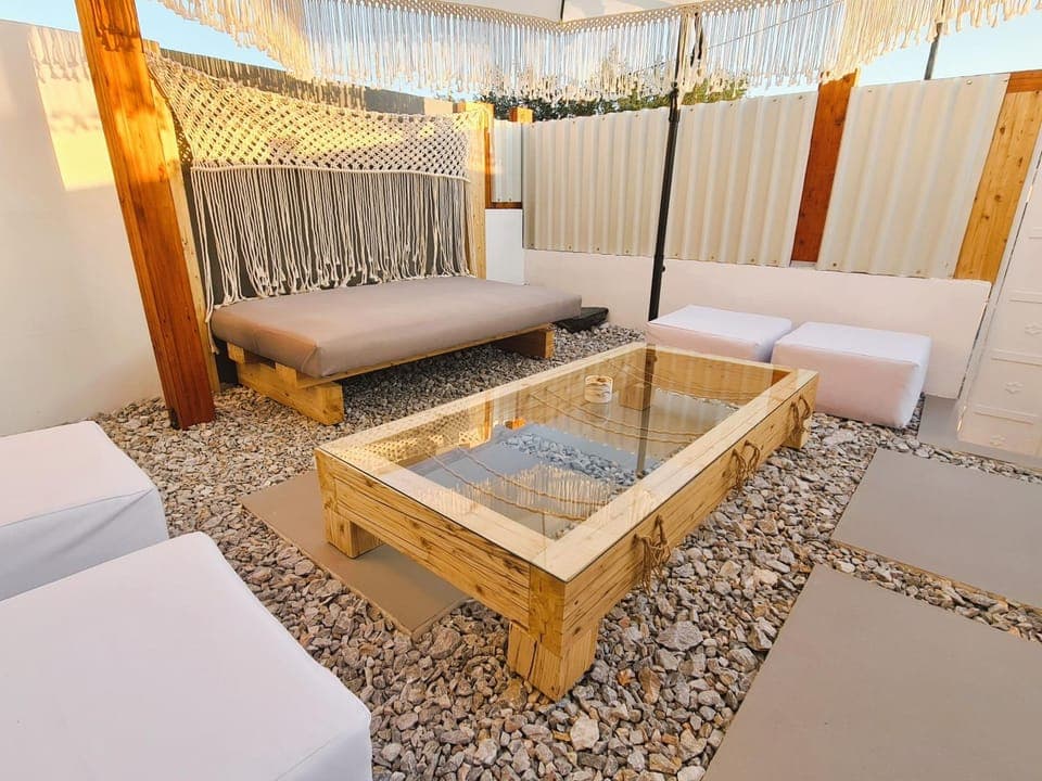 Patio, Seating area, Dining area