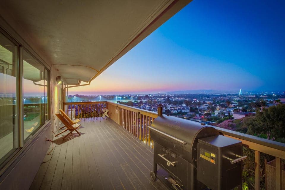 View (from property/room), Balcony/Terrace, Sea view, Sunset