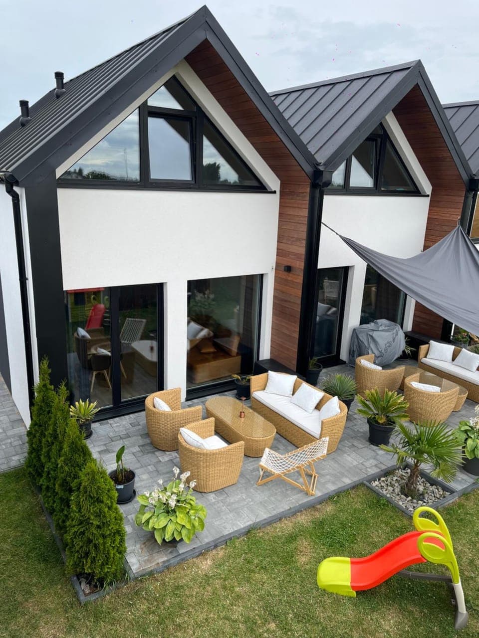 Property building, Patio, Seating area