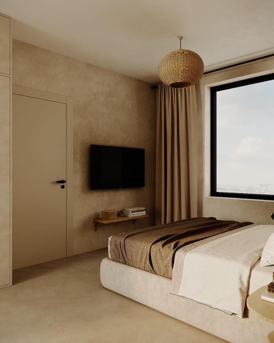 Bed, TV and multimedia, Photo of the whole room, Evening entertainment