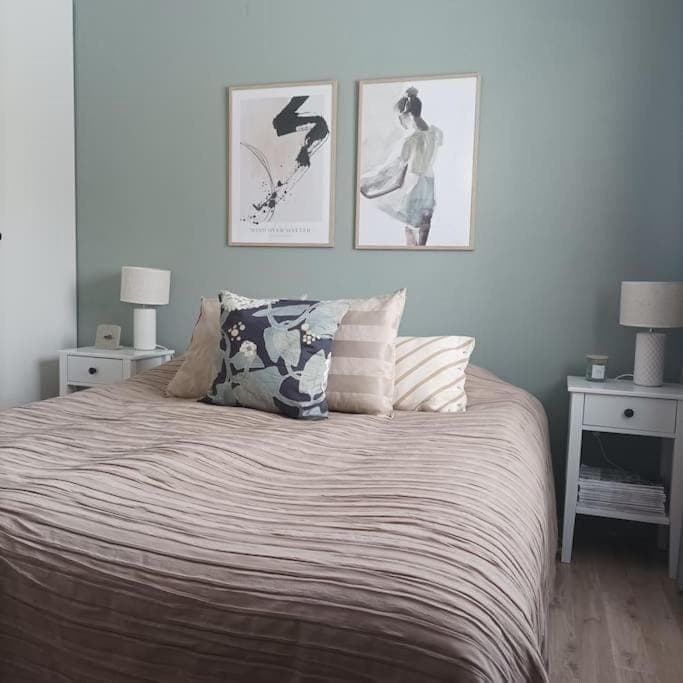 Saunallinen viihtyisä kaksio keskustan tuntumassa Apartment in Finland