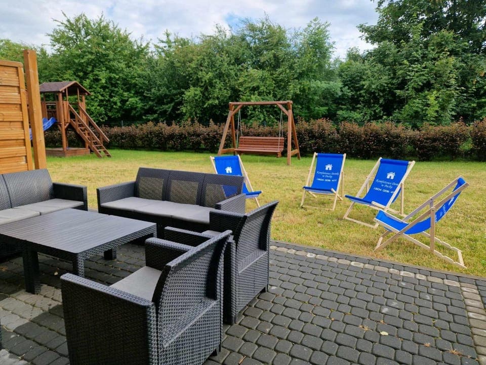 Evening entertainment, Garden view, sunbed