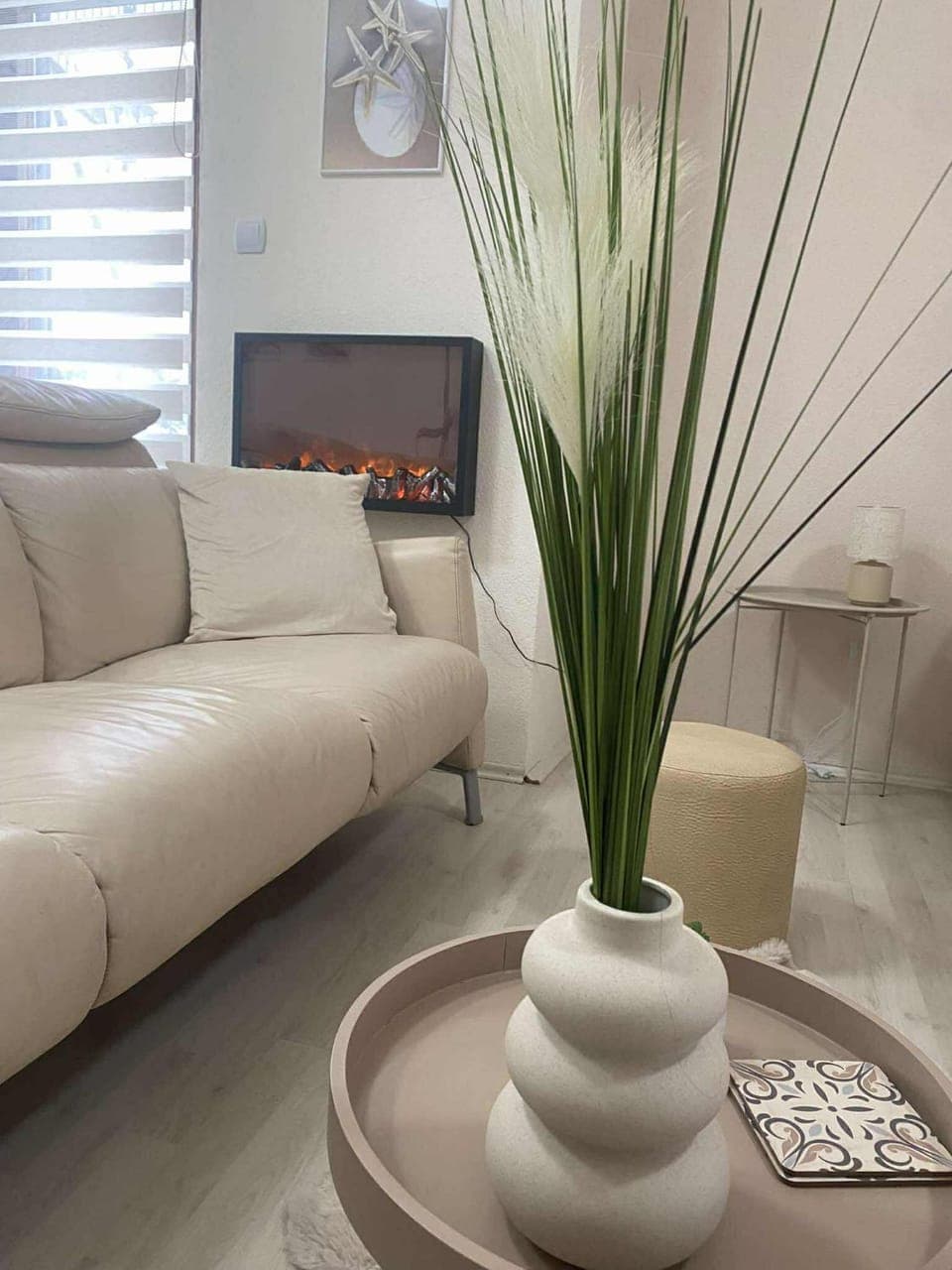 Seating area, fireplace, fireplace