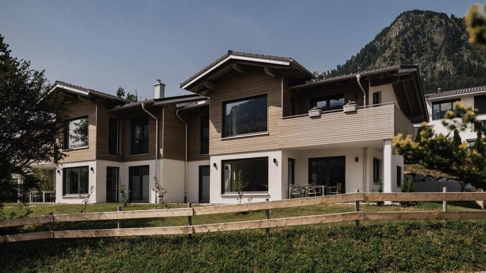Property building, Natural landscape, Mountain view