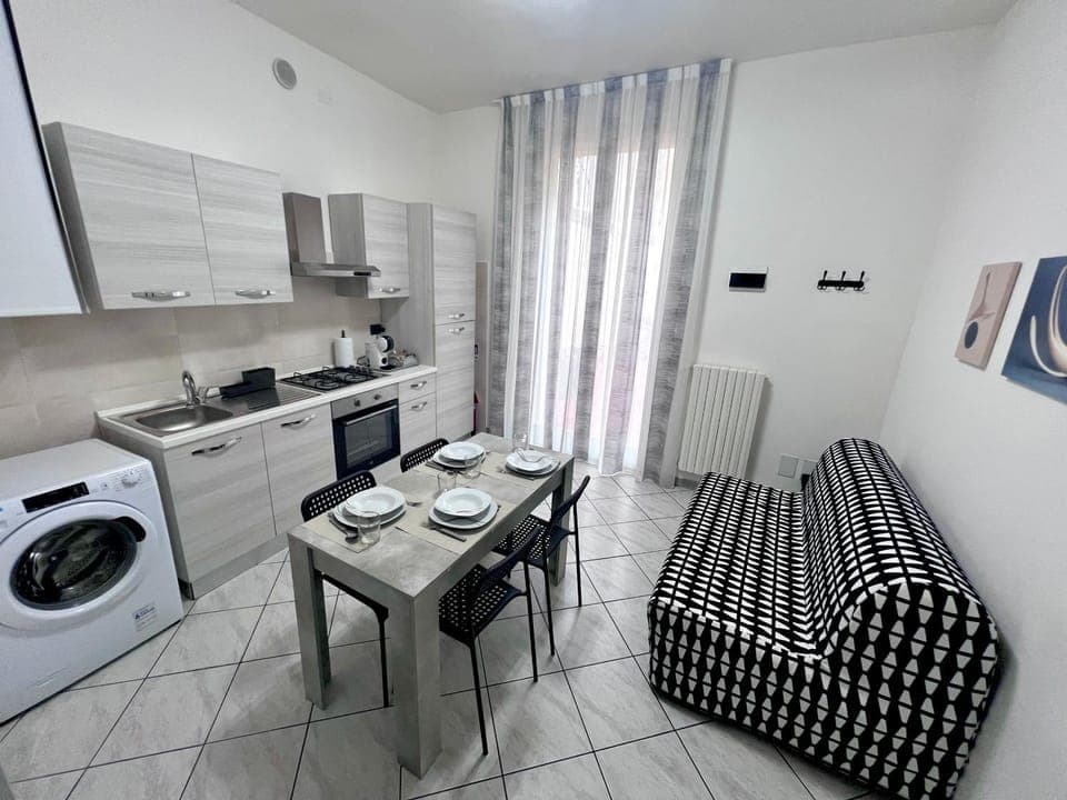 Living room, Dining area, dishwasher, stove