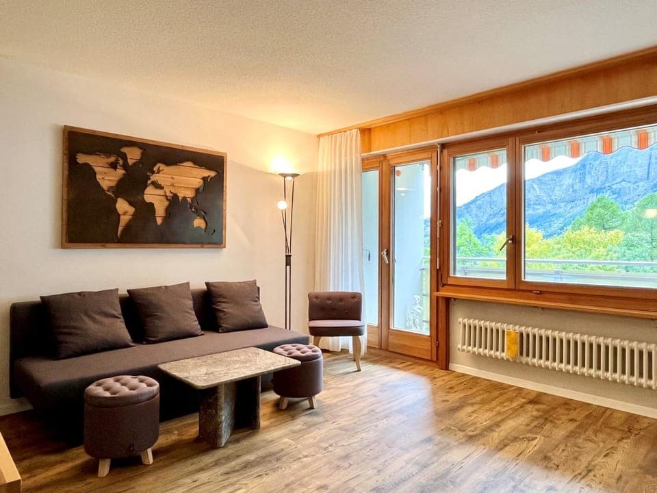 Living room, Dining area, Bedroom