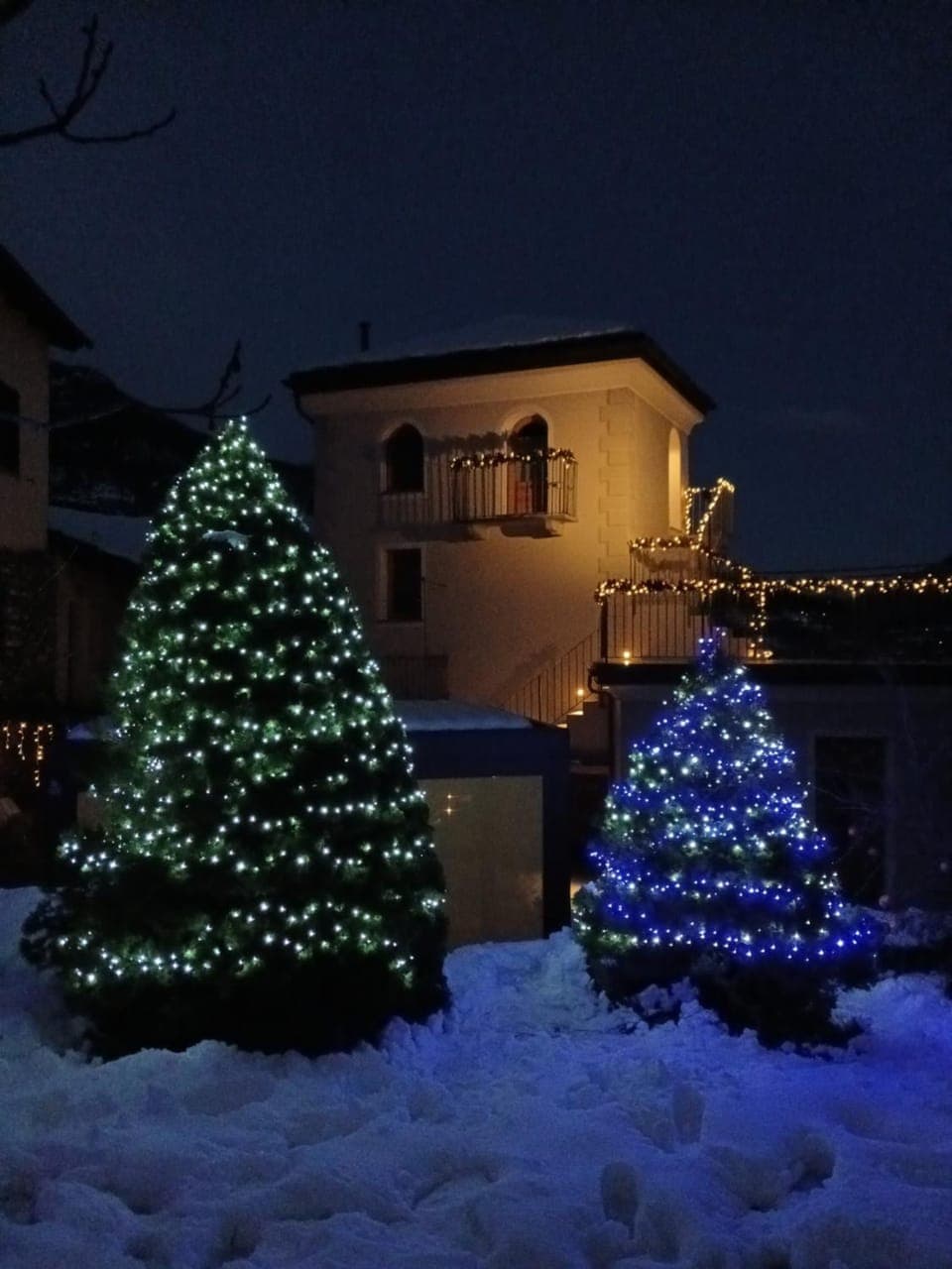 Property building, Winter