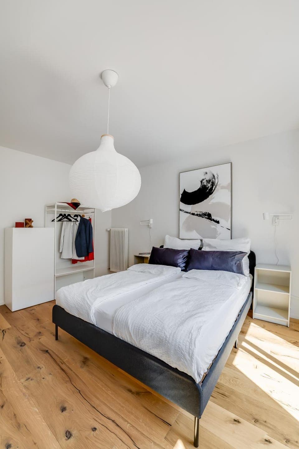 Bed, Photo of the whole room, Bedroom, wardrobe