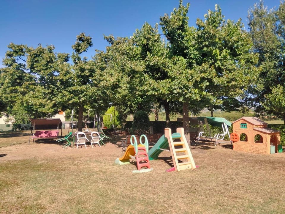 Spring, Natural landscape, Children play ground