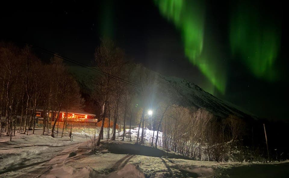 Property building, Natural landscape, Winter