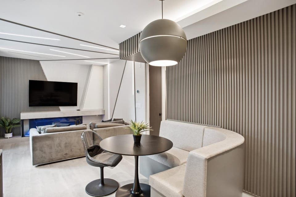 TV and multimedia, Living room, Dining area