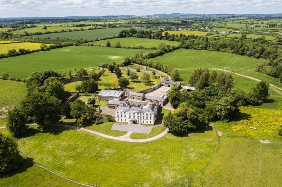 Property building, Natural landscape, Bird's eye view