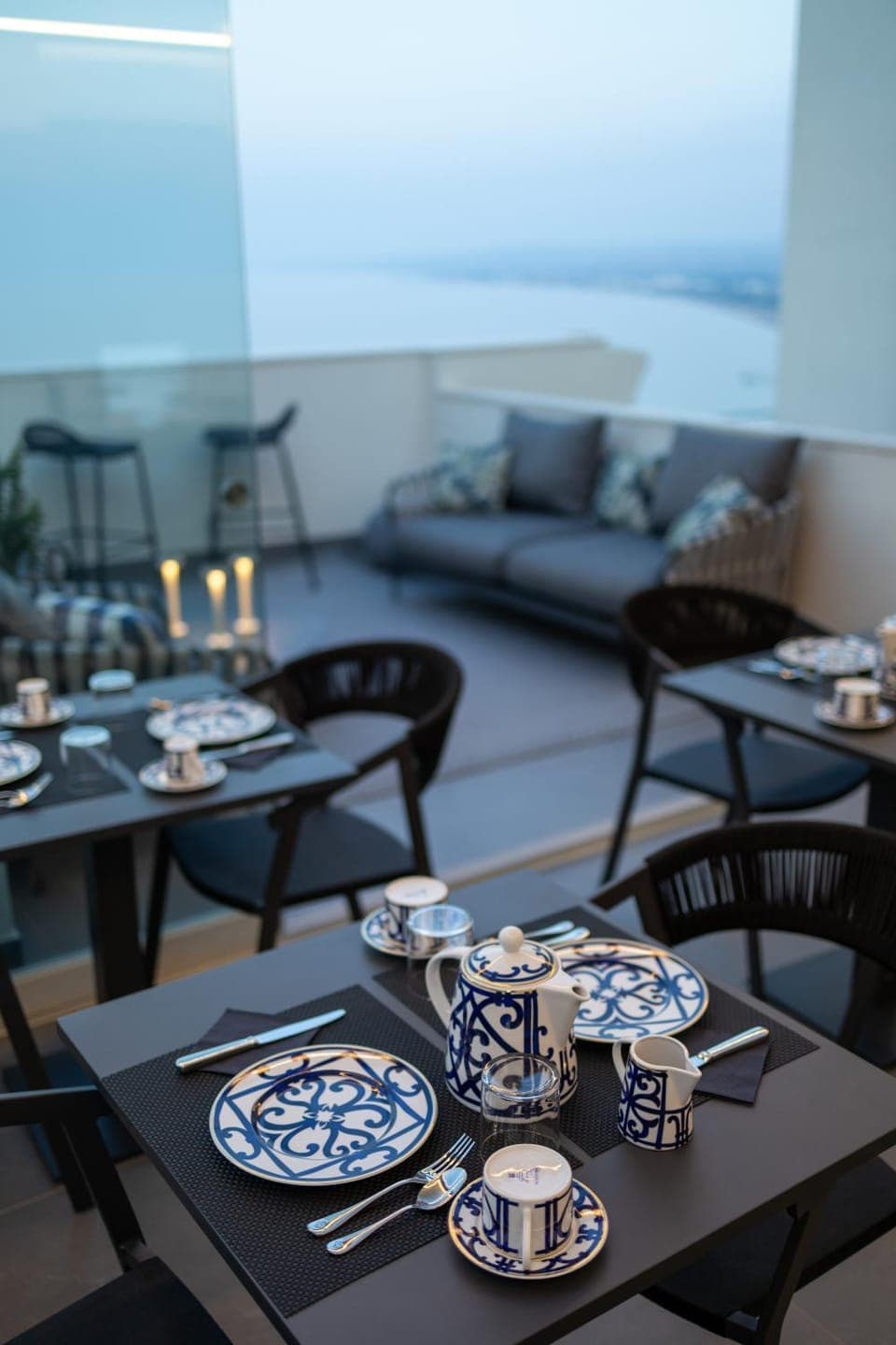 Natural landscape, Living room, Buffet breakfast