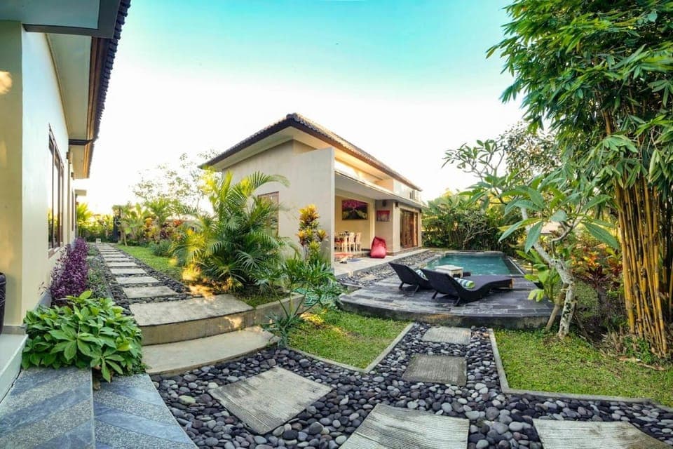 Property building, Garden, Garden view