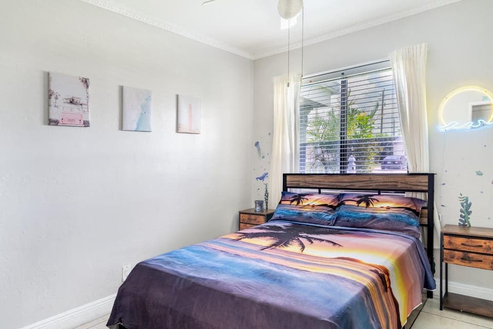 Bed, Bedroom
