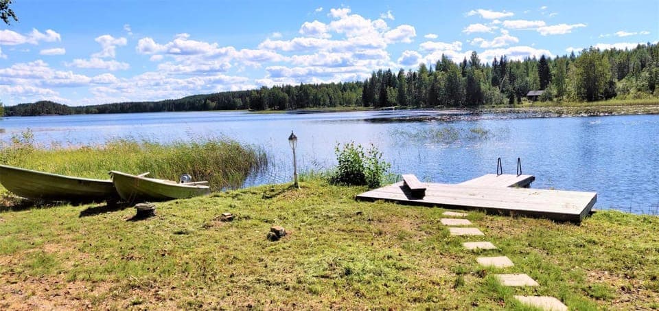 Natural landscape, Lake view