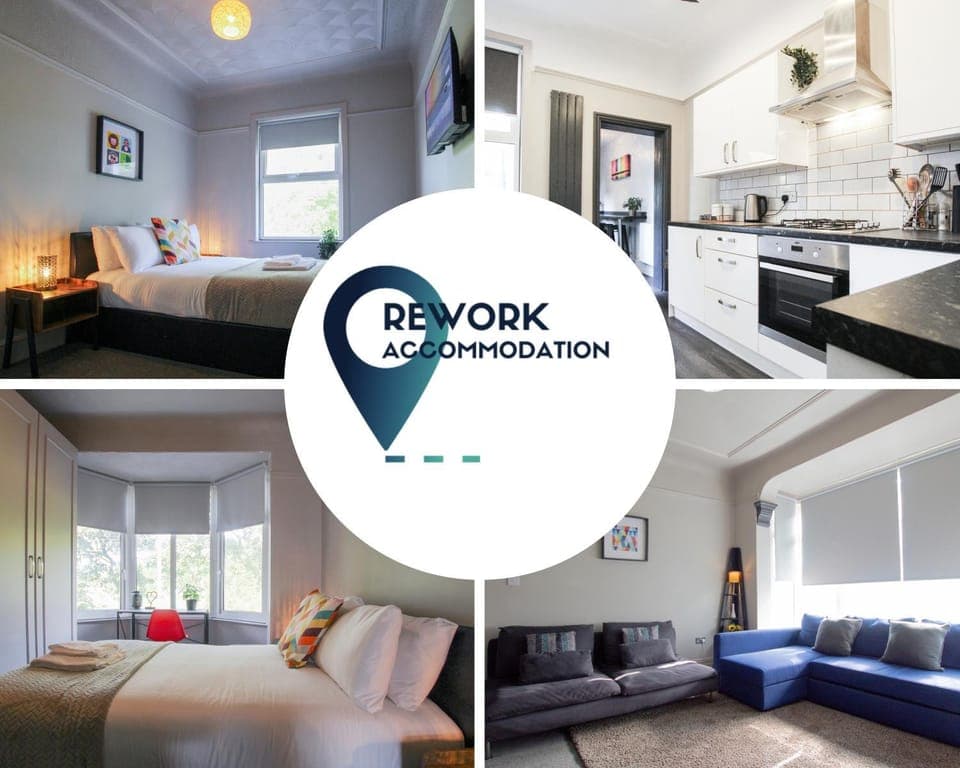 Bedroom, internet, kitchen