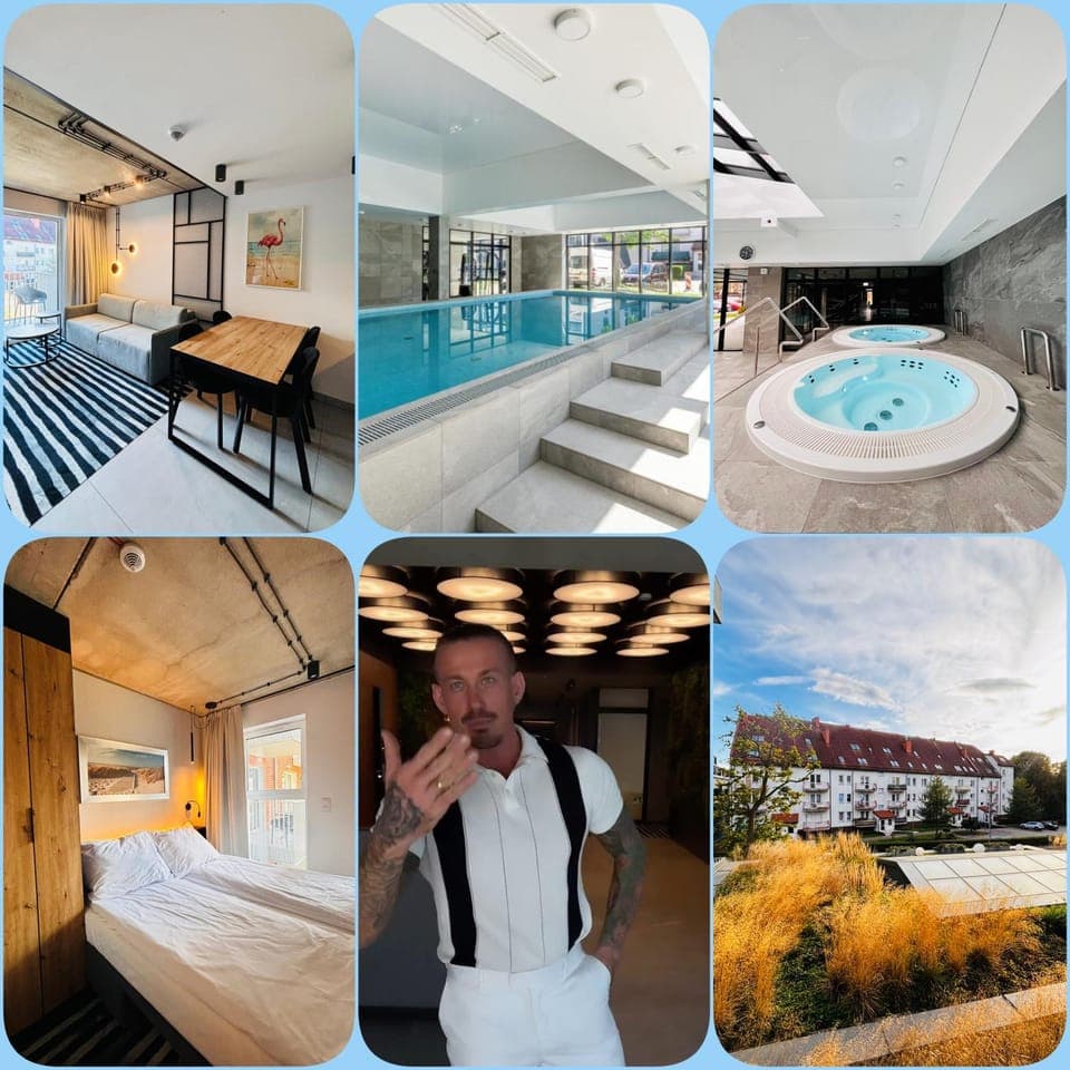 People, Living room, Spa and wellness centre/facilities, Dining area, Bedroom, Swimming pool, kitchen