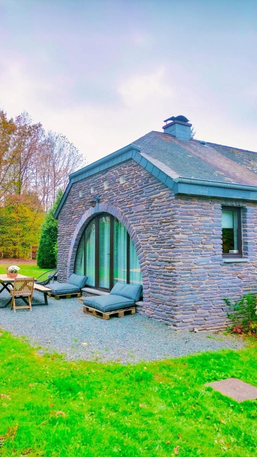 Property building, Garden view