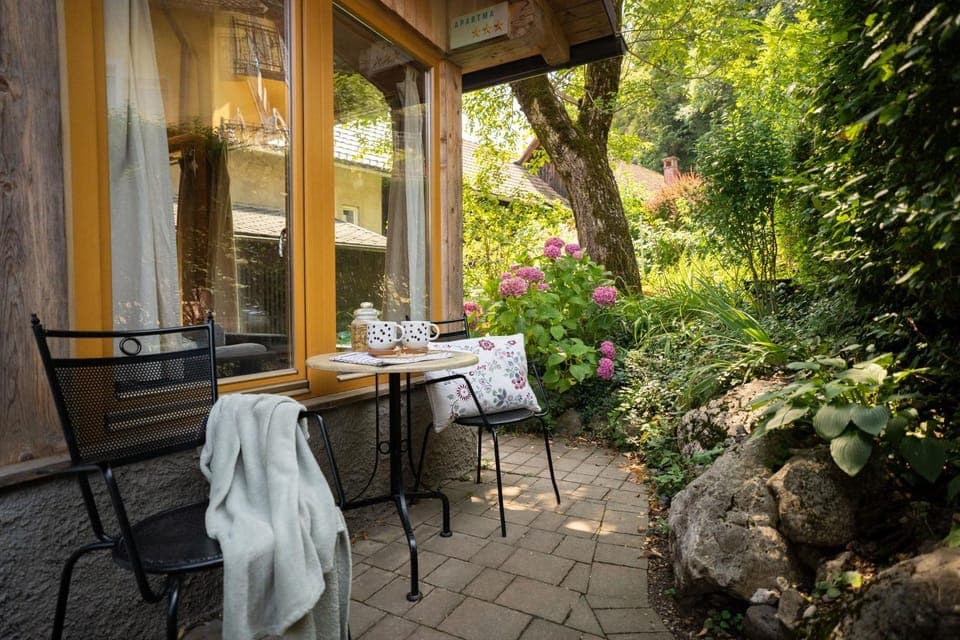Patio, Garden, Garden view