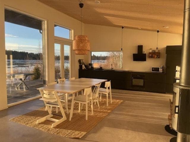 Modernia majoitusta luonnon keskellä Apartment in Finland