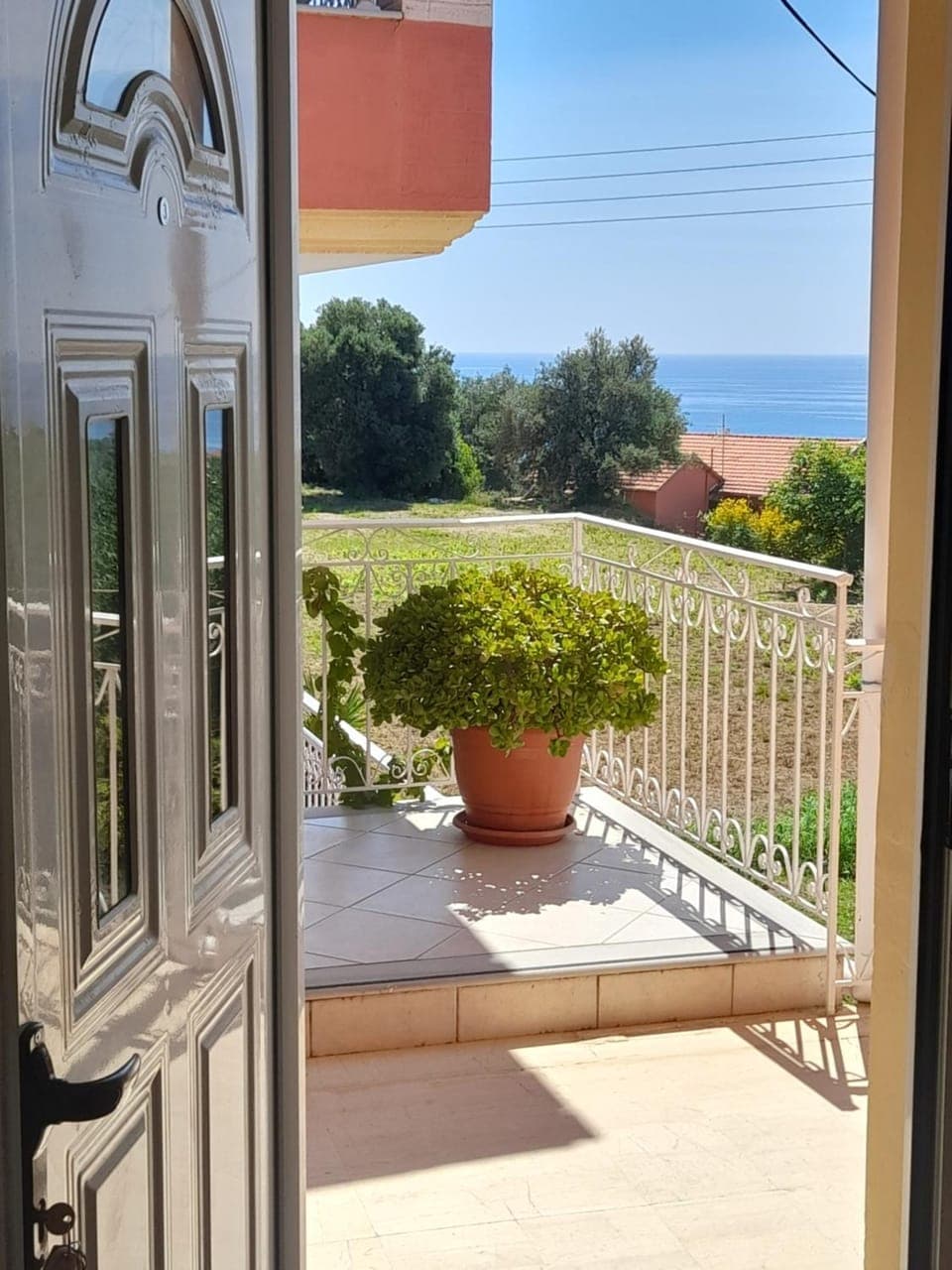 Natural landscape, View (from property/room), Balcony/Terrace, Garden view, Sea view