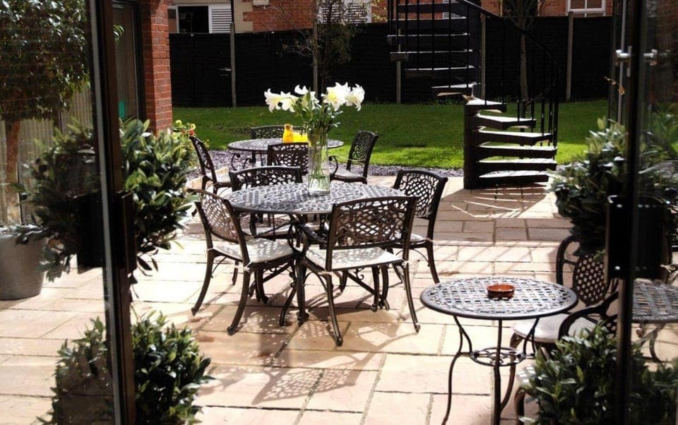 Patio, Garden, Garden view