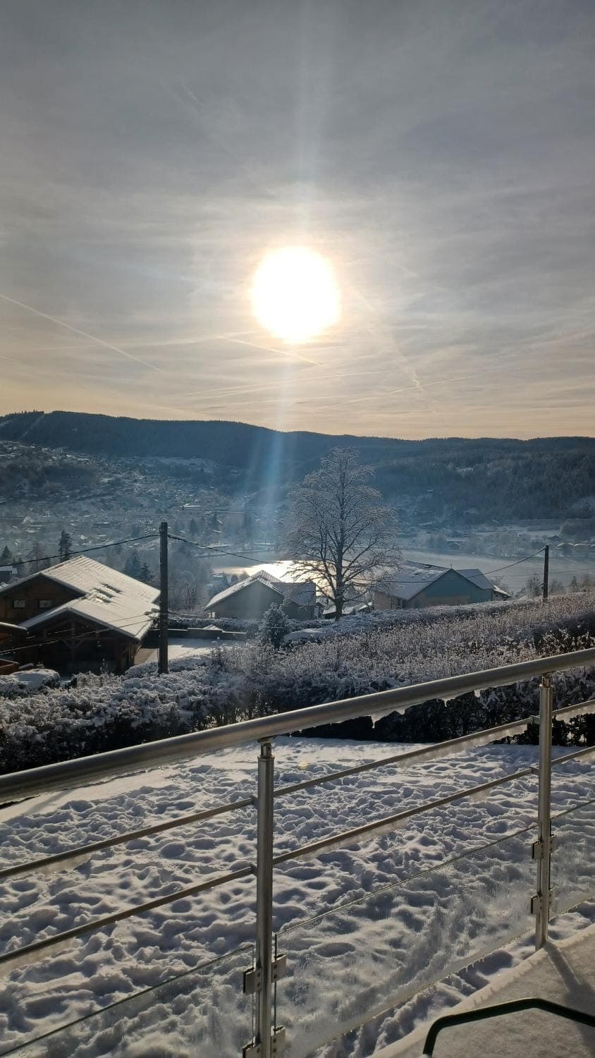 Lake view, Mountain view