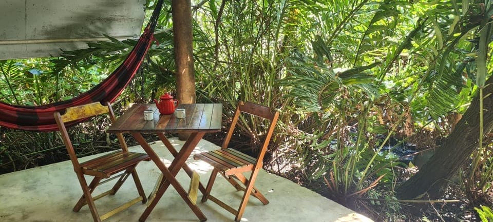 Natural landscape, Dining area, Garden view