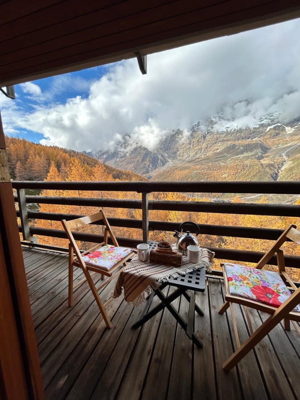 Natural landscape, View (from property/room), Balcony/Terrace, Mountain view