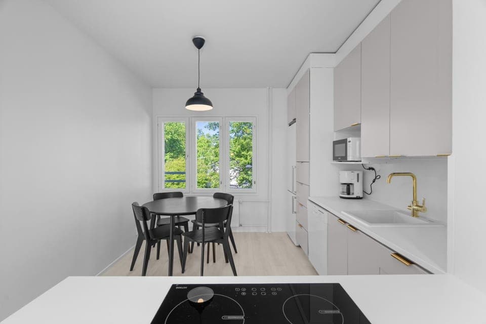 Kaupunkikolmio saunalla ja parvekkeella Apartment in Finland