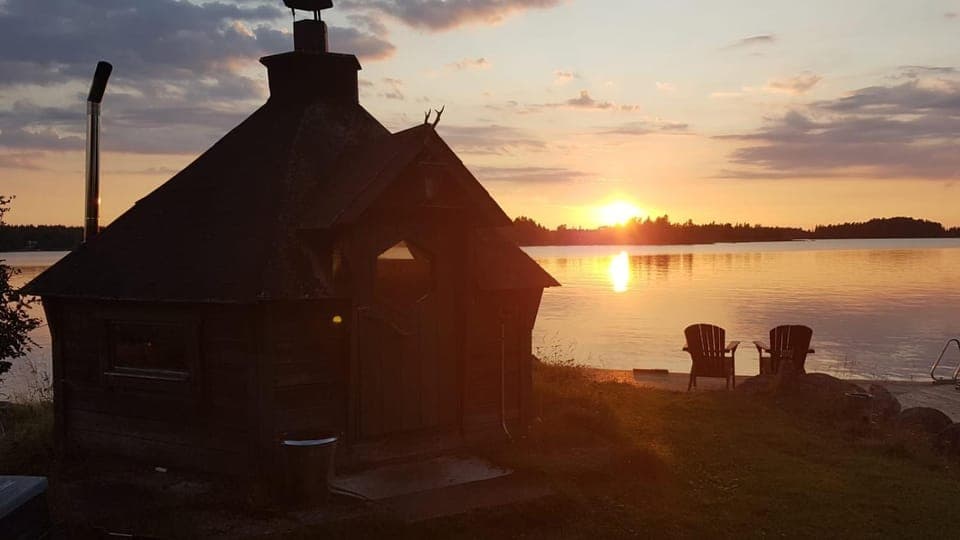 Big 4 bedroom house with sauna by the sea Chalet in Finland