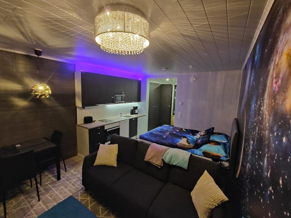 Living room, Seating area, Bedroom