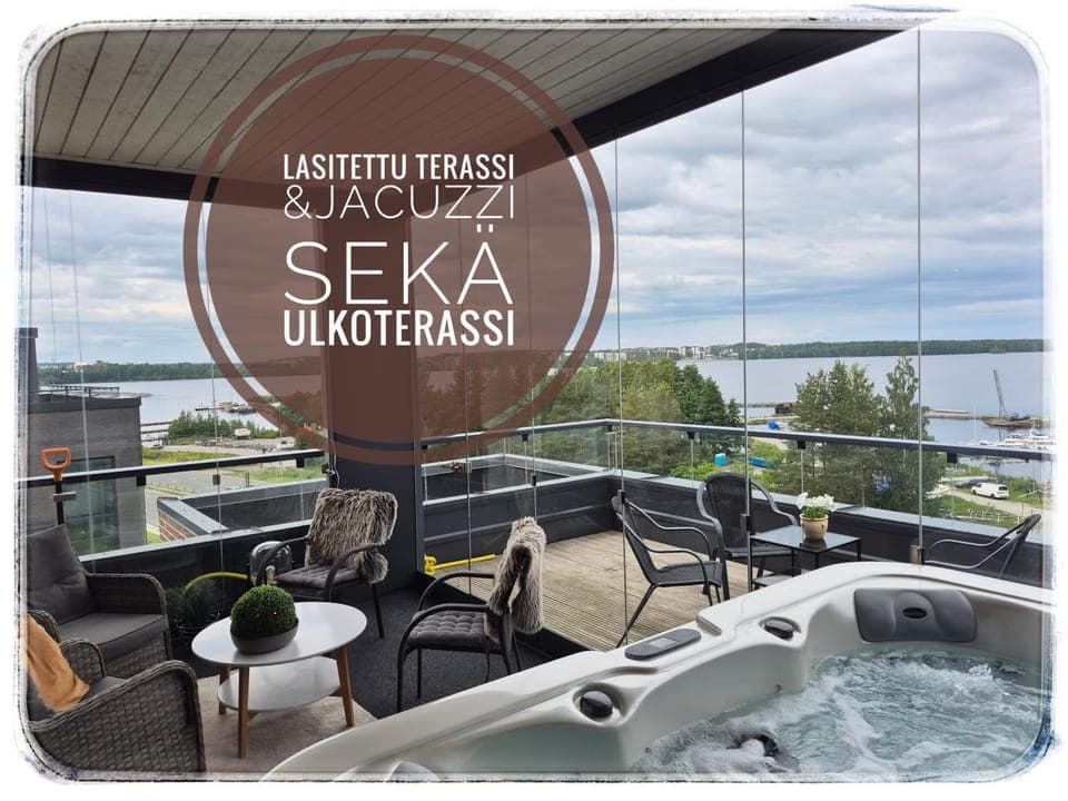 Patio, Balcony/Terrace, Lake view