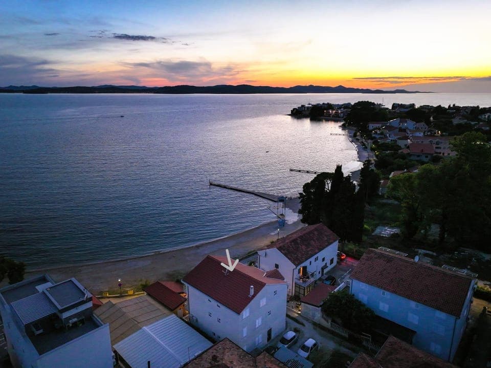 Property building, Sea view, Sunset