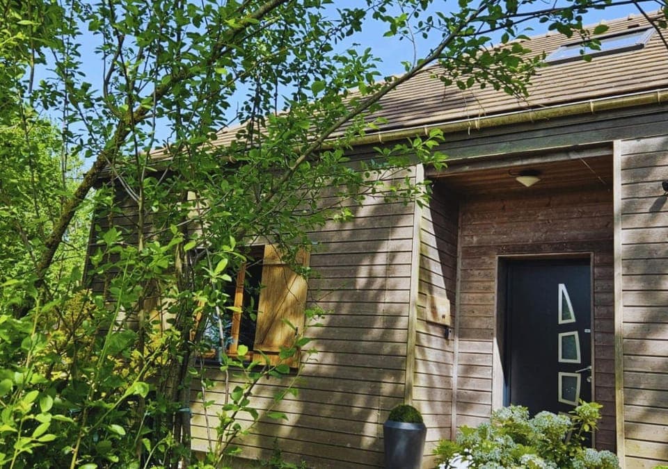 Property building, Garden view