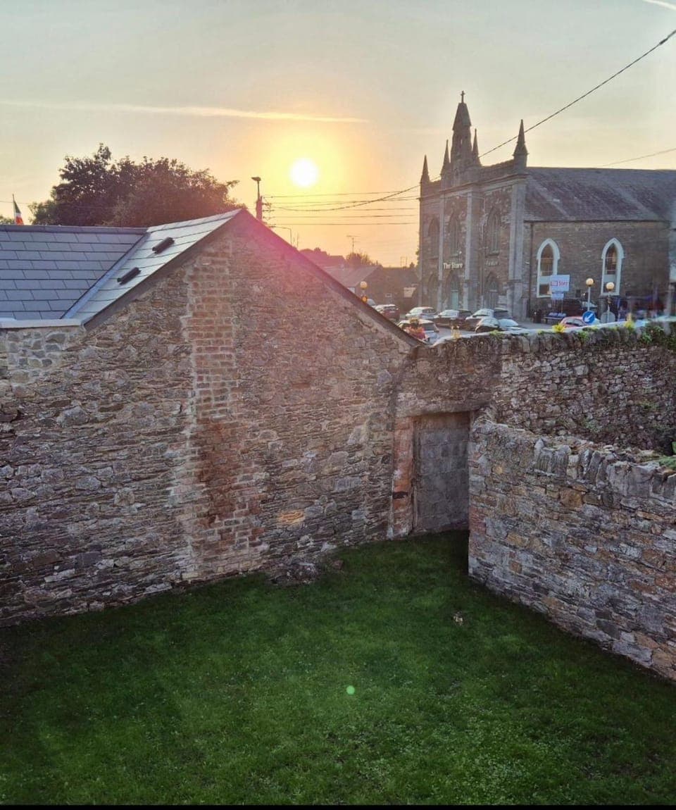 Garden, Landmark view, Sunset