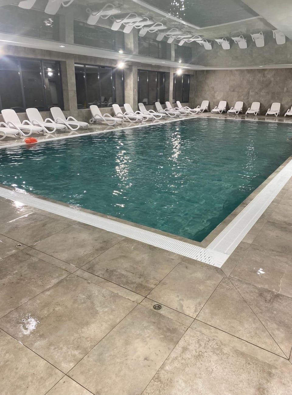 Pool view, Swimming pool, sunbed