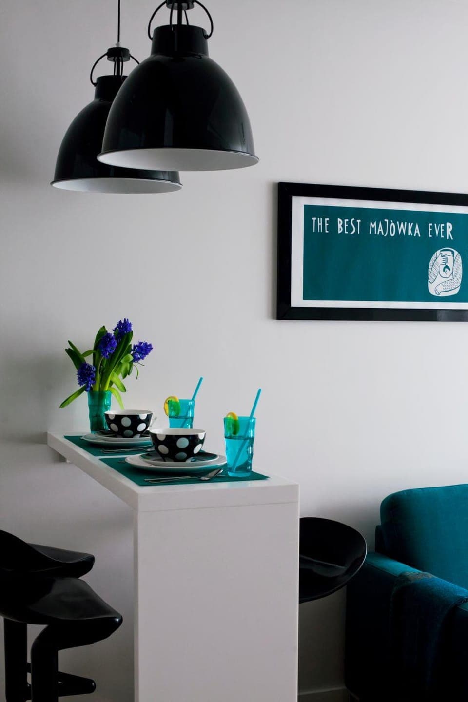 Kitchen or kitchenette, Living room