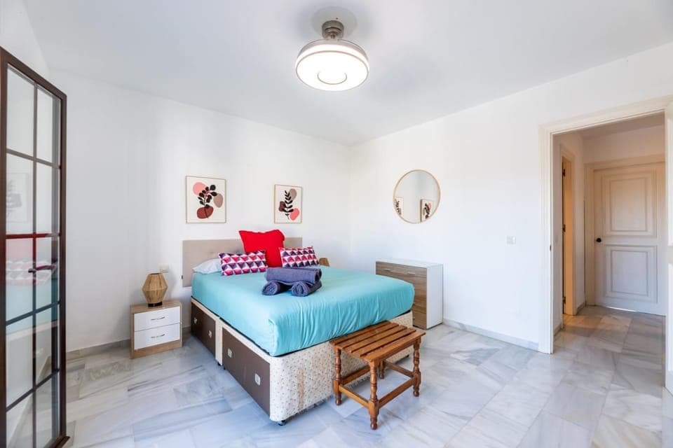 Bed, Balcony/Terrace, Photo of the whole room, Bedroom, wardrobe