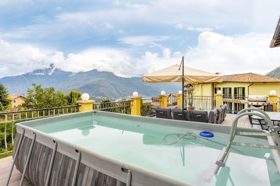 View (from property/room), Balcony/Terrace, Swimming pool