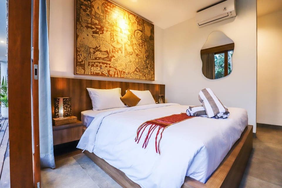 Bedroom, air conditioner