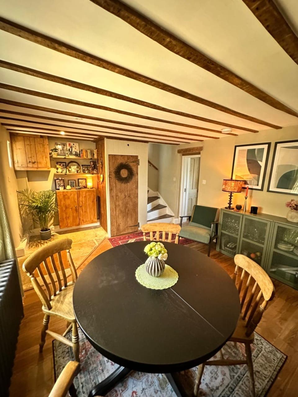Dining area, Dinner