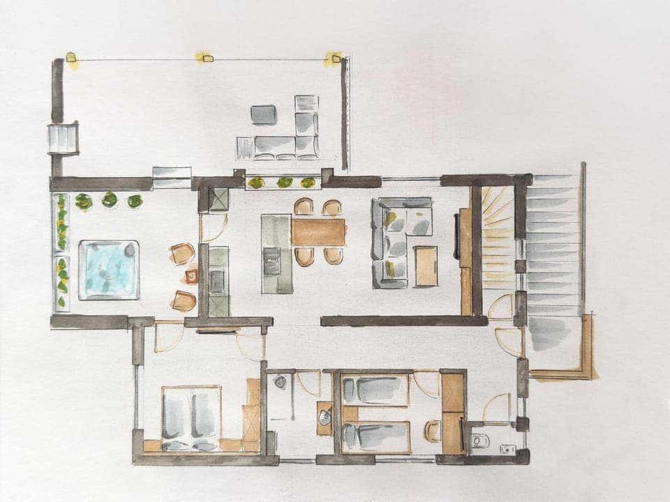 Property building, Floor plan