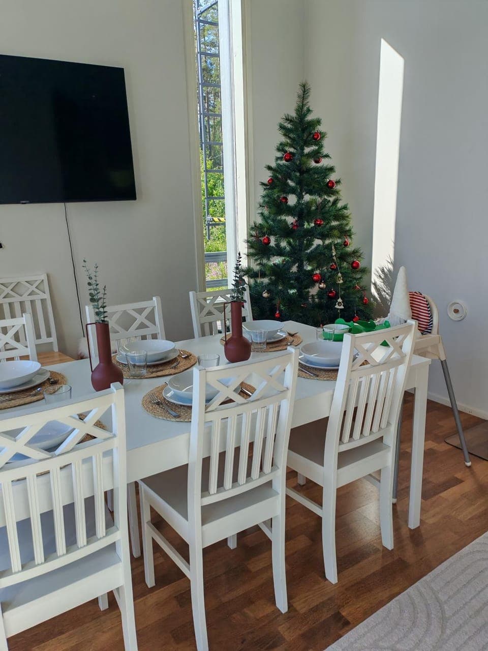 Decorative detail, Dining area