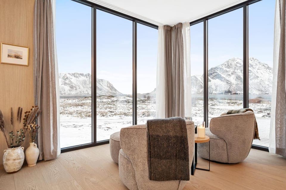 Natural landscape, View (from property/room), View (from property/room), Living room, Seating area, Mountain view, Sea view, Sea view