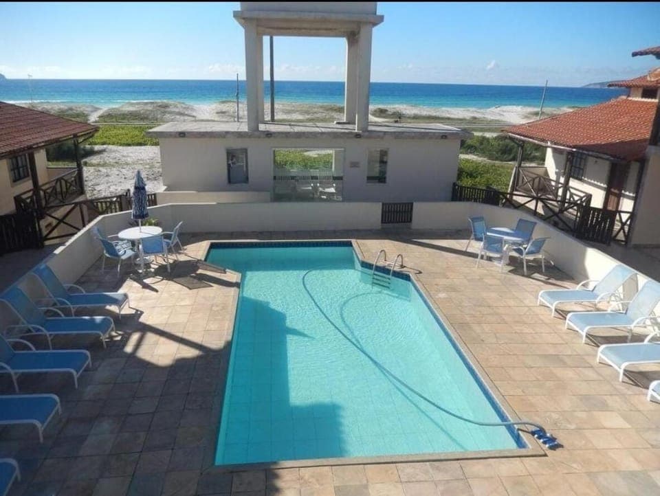 Natural landscape, View (from property/room), Beach, Pool view, Sea view, Swimming pool, sunbed